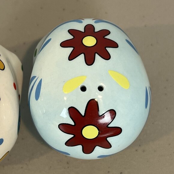 Dia de los Muertos Salt & Pepper Shakers Sugar Skulls Day of the Dead Halloween - Picture 6 of 11